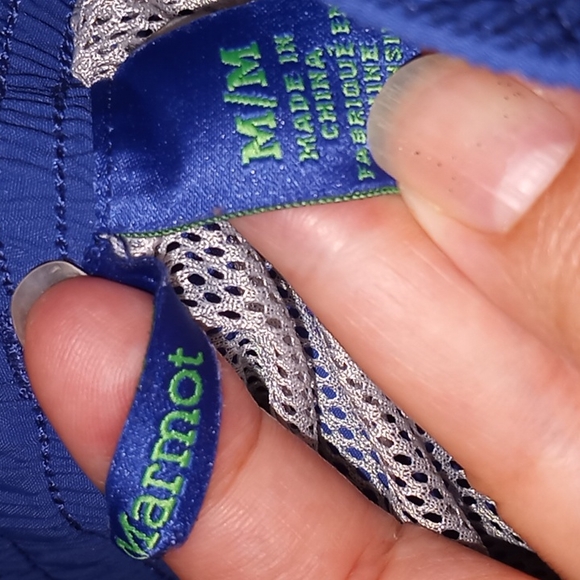 Marmot periwinkle boys swim trunks - Picture 2 of 11